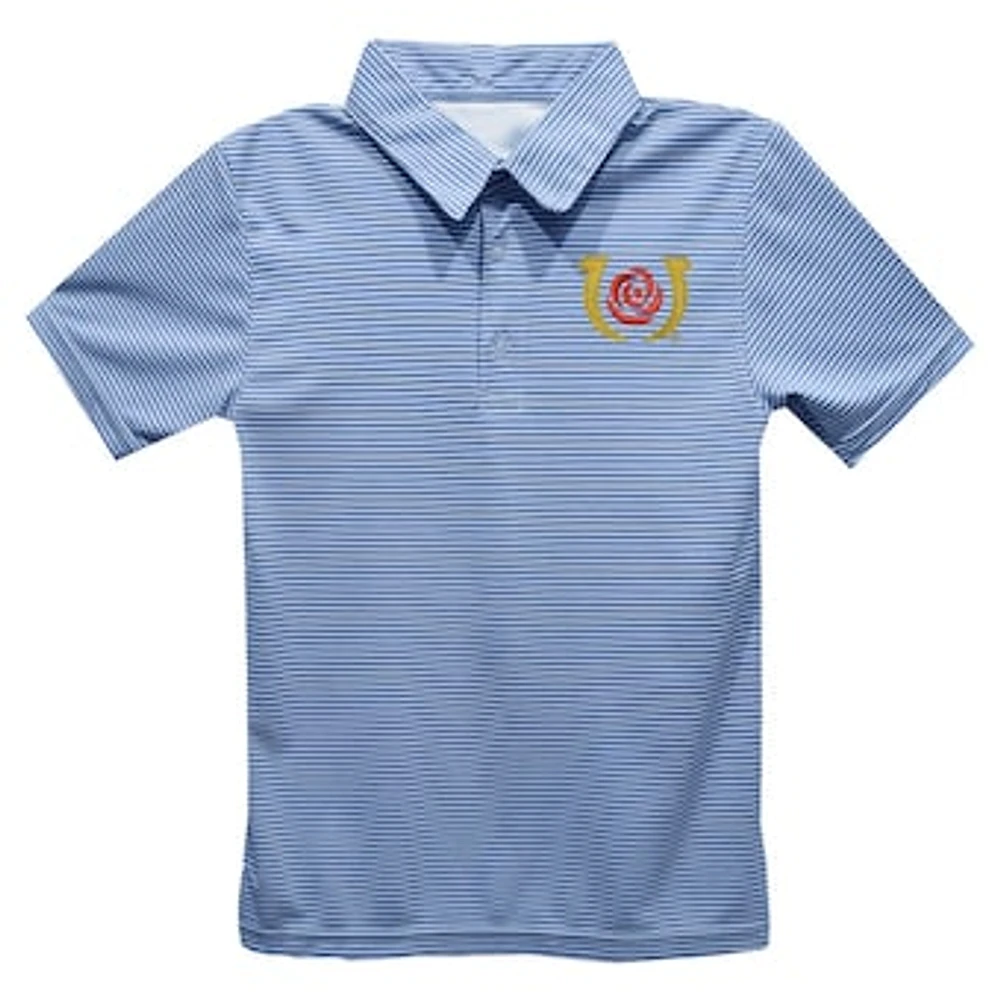 Youth Vive La Fete Light Blue Kentucky Derby Pencil Stripe