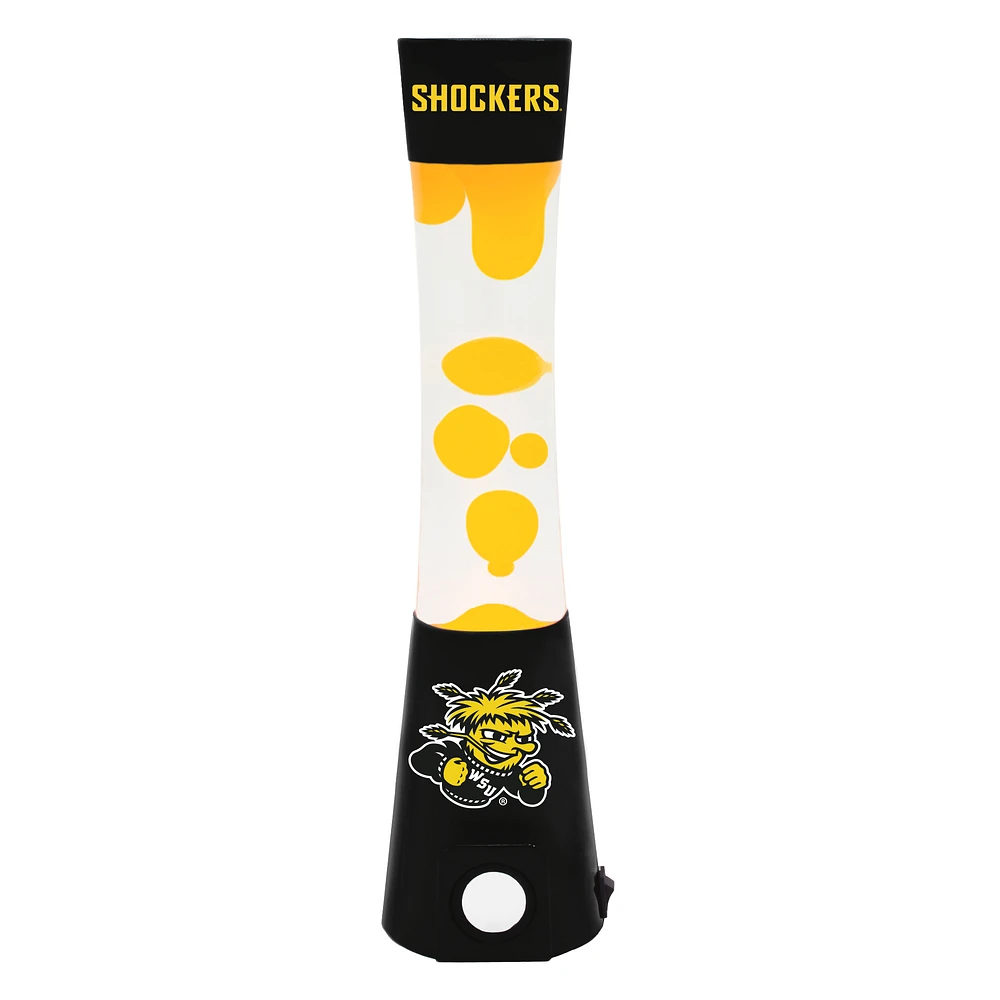 Wichita State Shockers Magma Lamp with Bluetooth Speaker