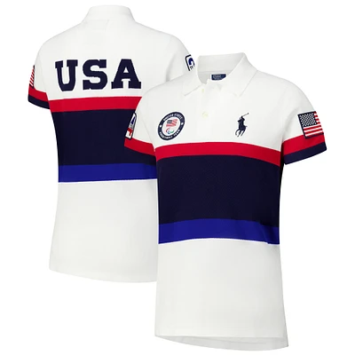 Women's Polo Ralph Lauren White Team USA Paris 2024 Summer Paralympics Closing Ceremony