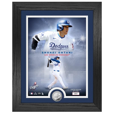 Highland Mint Shohei Ohtani Los Angeles Dodgers 13" x 16" Legends Silver Coin Photo Mint