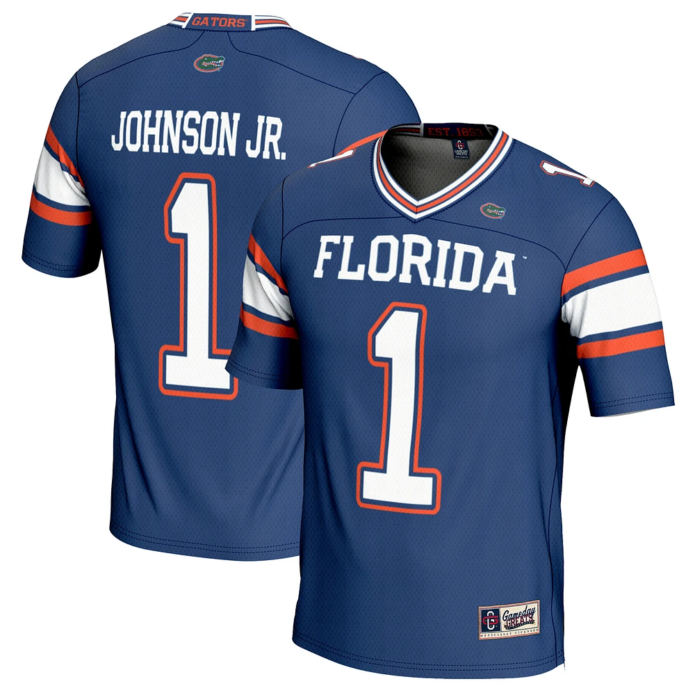 Youth GameDay Greats Montrell Johnson Jr. Royal Florida Gators Lightweight Football Fashion Jersey