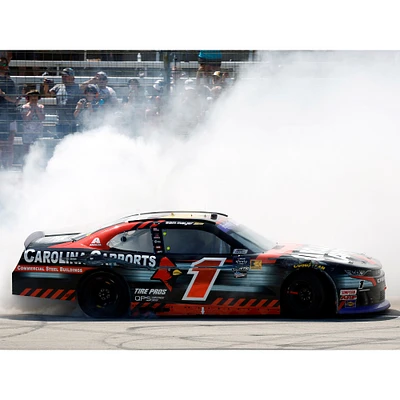 Action Racing Sam Mayer 2024 #1 Carolina Carports Andy's Frozen Custard 300 Race Win 1:24 Autographed Xfinity Series Chevrolet Camaro