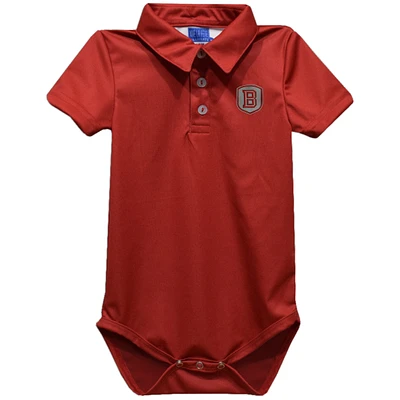 Infant Vive La Fete Red Bradley Braves Polo Bodysuit