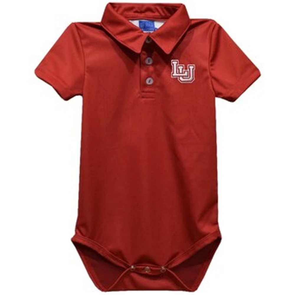 Infant Vive La Fete Red Lamar Cardinals Polo Bodysuit