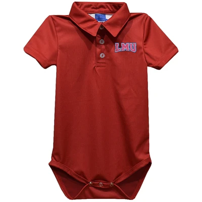 Infant Vive La Fete Crimson Loyola Marymount Lions Polo Bodysuit