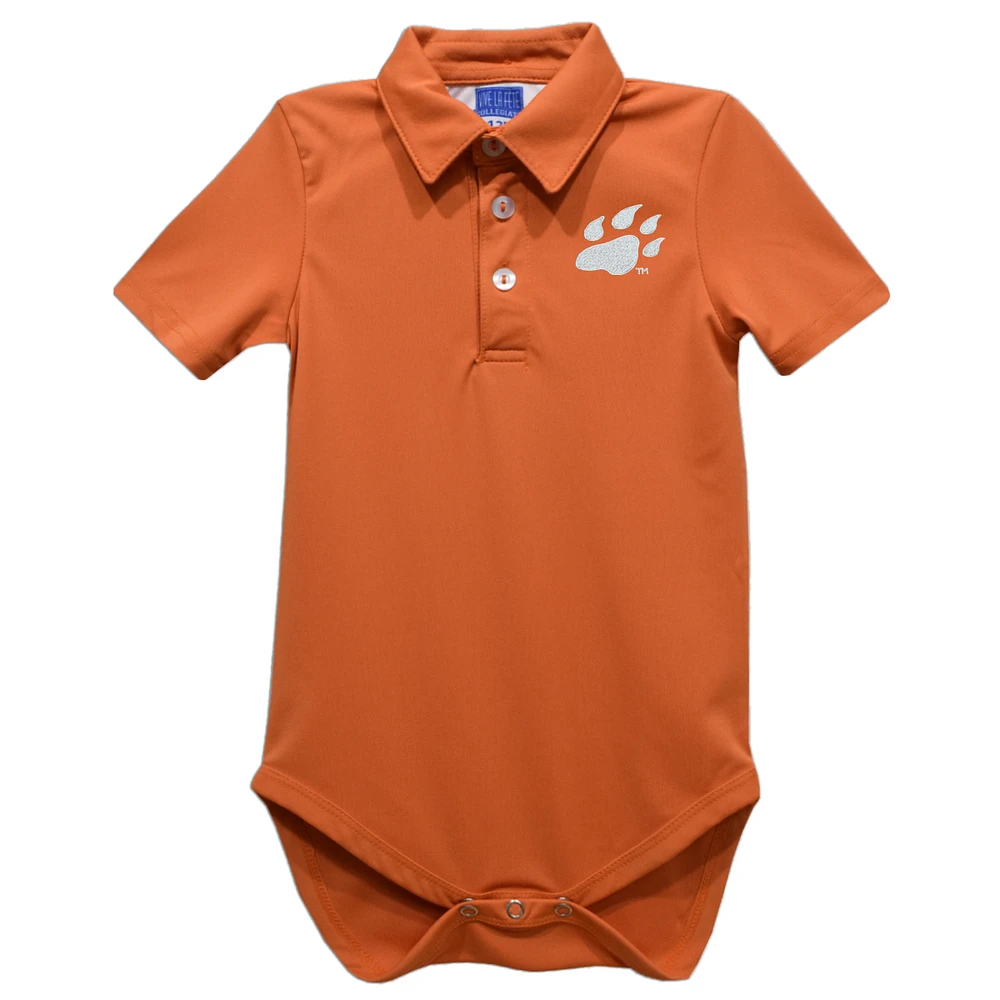 Infant Vive La Fete Orange Sam Houston State Bearkats Polo Bodysuit