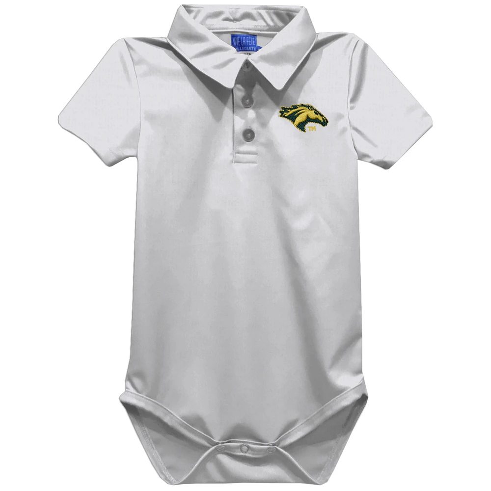 Infant Vive La Fete White Cal Poly Pomona Broncos Polo Bodysuit