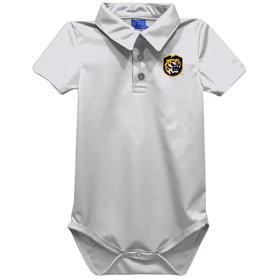 Infant Vive La Fete White Colorado College Tigers Polo Bodysuit