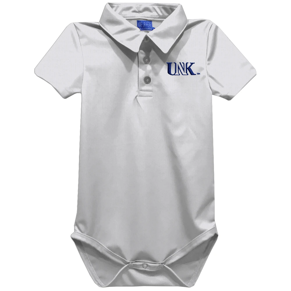 Infant Vive La Fete White Nebraska-Kearney Lopers Polo Bodysuit