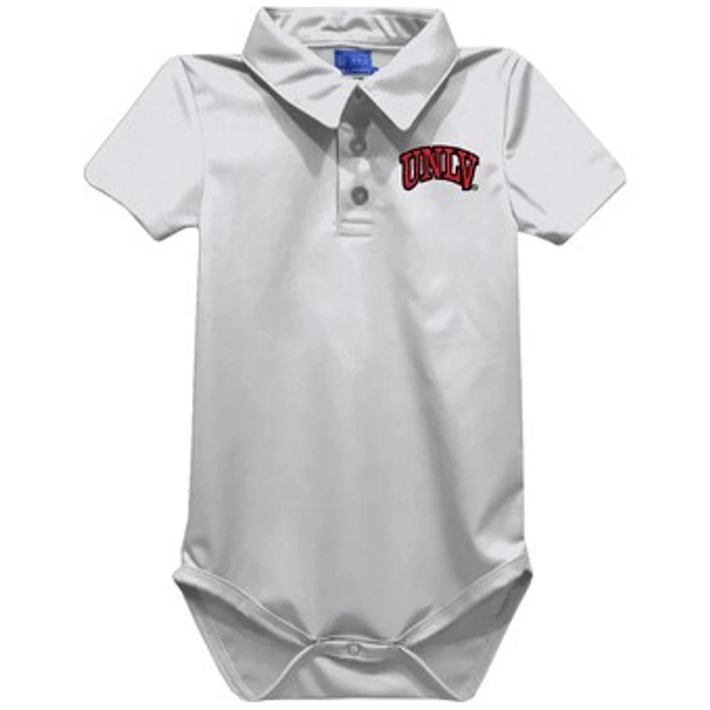 Infant Vive La Fete White UNLV Rebels Polo Bodysuit