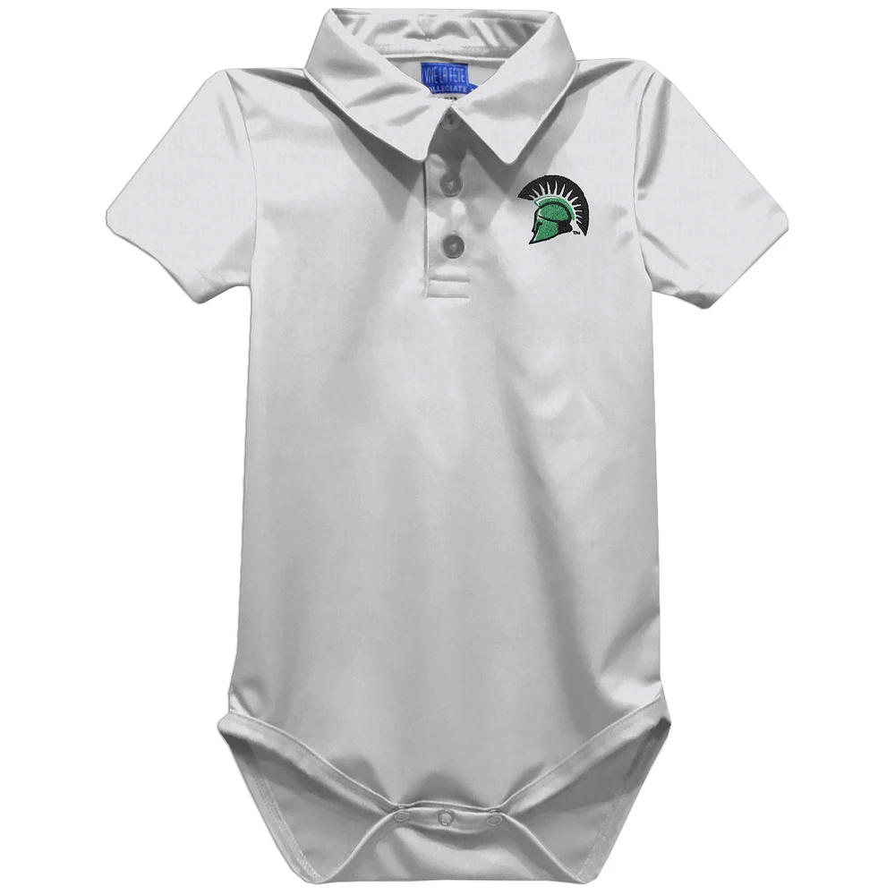 Infant Vive La Fete White USC Upstate Spartans Polo Bodysuit