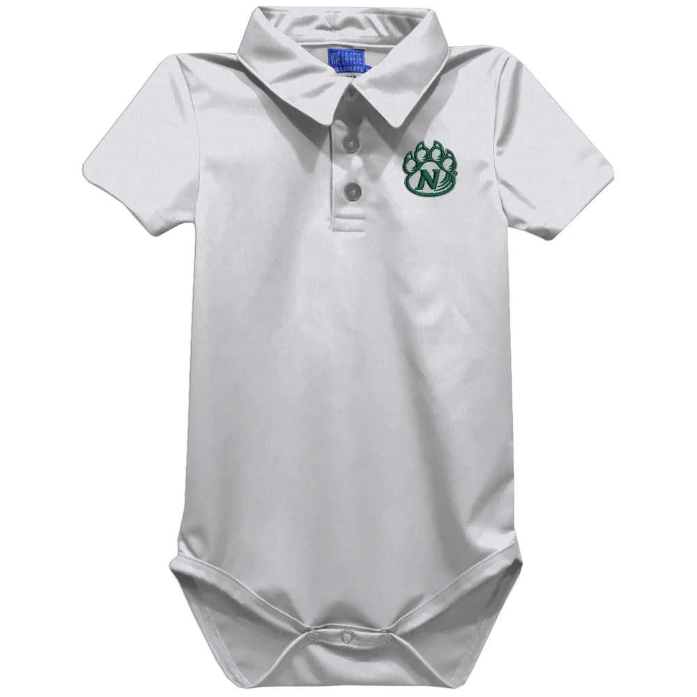 Infant Vive La Fete White Northwest Missouri State Bearcats Polo Bodysuit