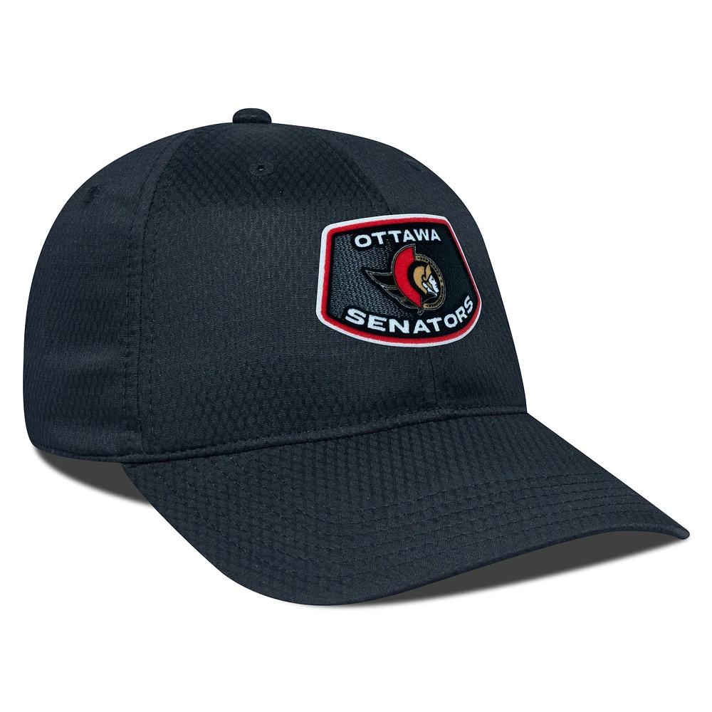 Men's Levelwear Black Ottawa Senators Matrix Skylight Adjustable Hat