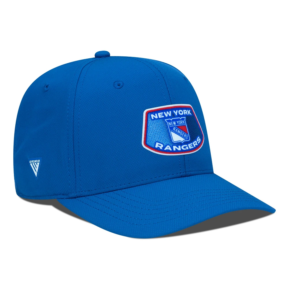 Men's Levelwear Blue New York Rangers Rise Skylight Flex Hat