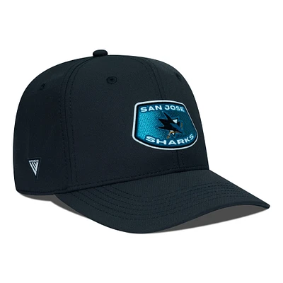 Men's Levelwear Black San Jose Sharks Rise Skylight Flex Hat