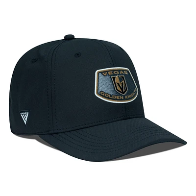 Men's Levelwear Black Vegas Golden Knights Rise Skylight Flex Hat