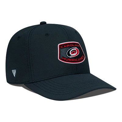 Men's Levelwear Black Carolina Hurricanes Rise Skylight Flex Hat
