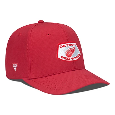 Men's Levelwear Red Detroit Wings Rise Skylight Flex Hat