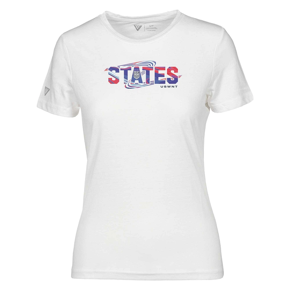 Women's Levelwear White USWNT Maddox T-Shirt