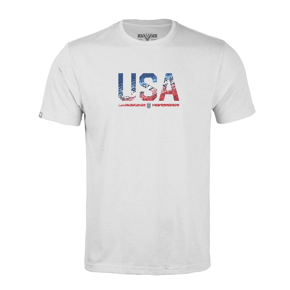 Men's Levelwear White USWNT Richmond T-Shirt