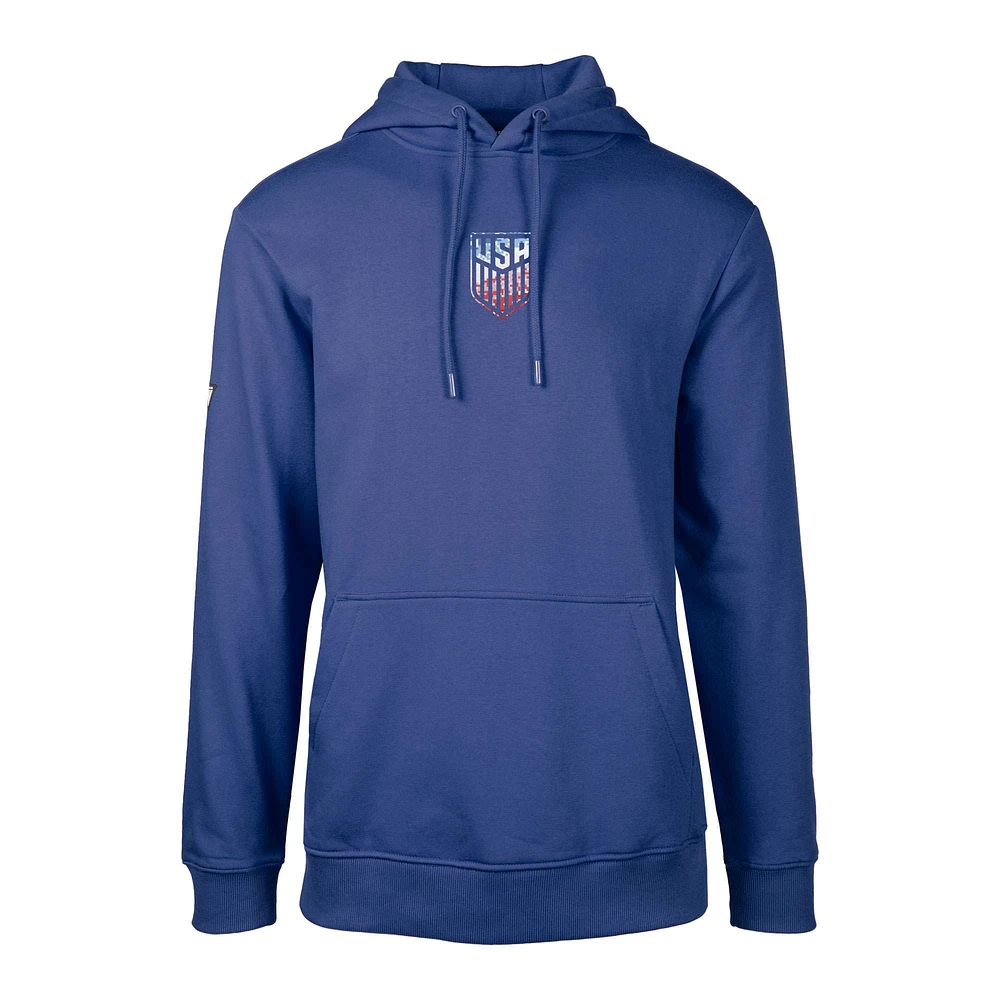 Men's Levelwear Royal USMNT Pixel Podium Pullover Hoodie