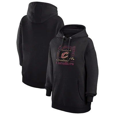 Women's G-III 4Her by Carl Banks Cleveland Cavaliers Team Collage Graphic Fleece Pullover Hoodie