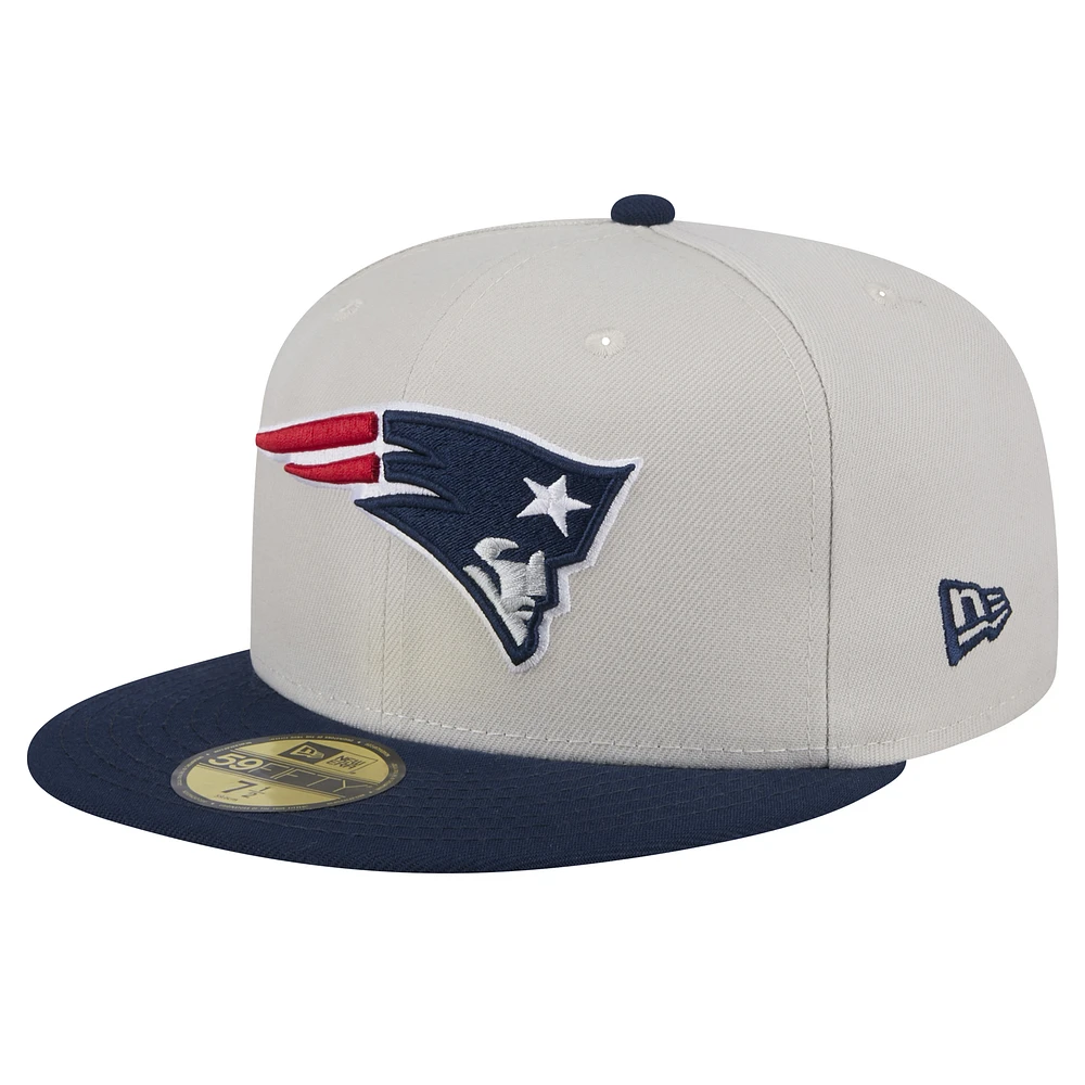 Men's New Era New England Patriots Stoney 59FIFTY Fitted Hat