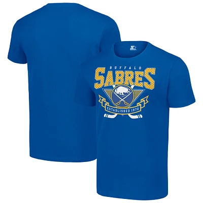 Men's Starter Royal Buffalo Sabres Team Logo Graphic T-Shirt