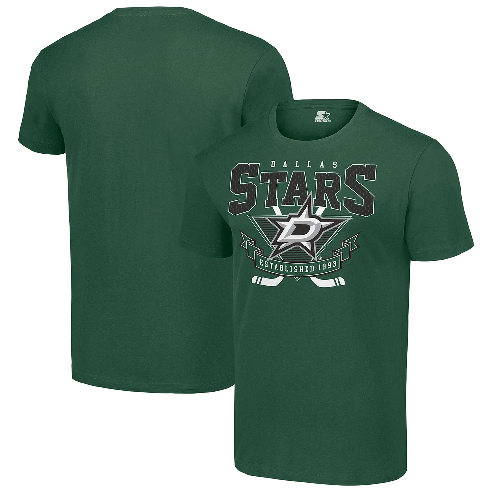 Men's Starter Dallas Stars Team Logo Graphic T-Shirt