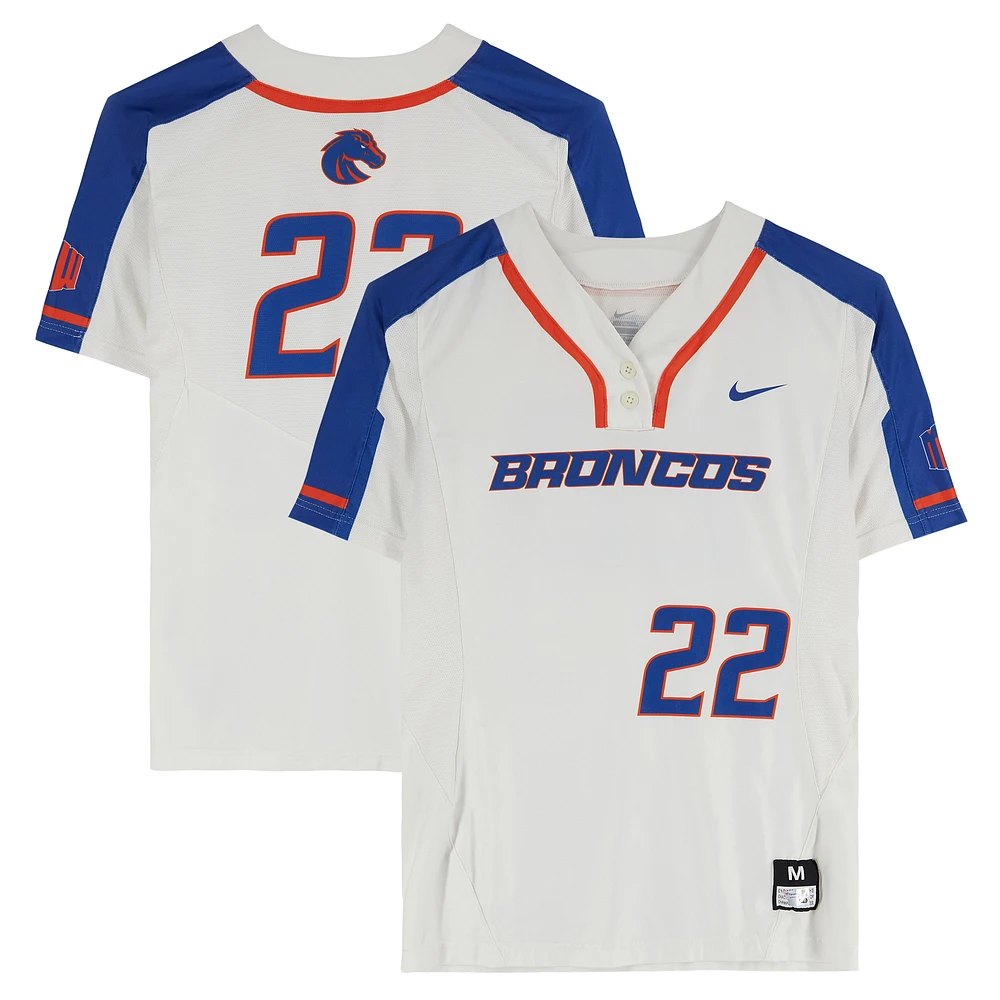 Boise State Broncos Team-Issued #22 Jersey from the Softball Program