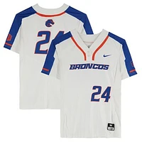 Boise State Broncos Team-Issued #24 Jersey from the Softball Program