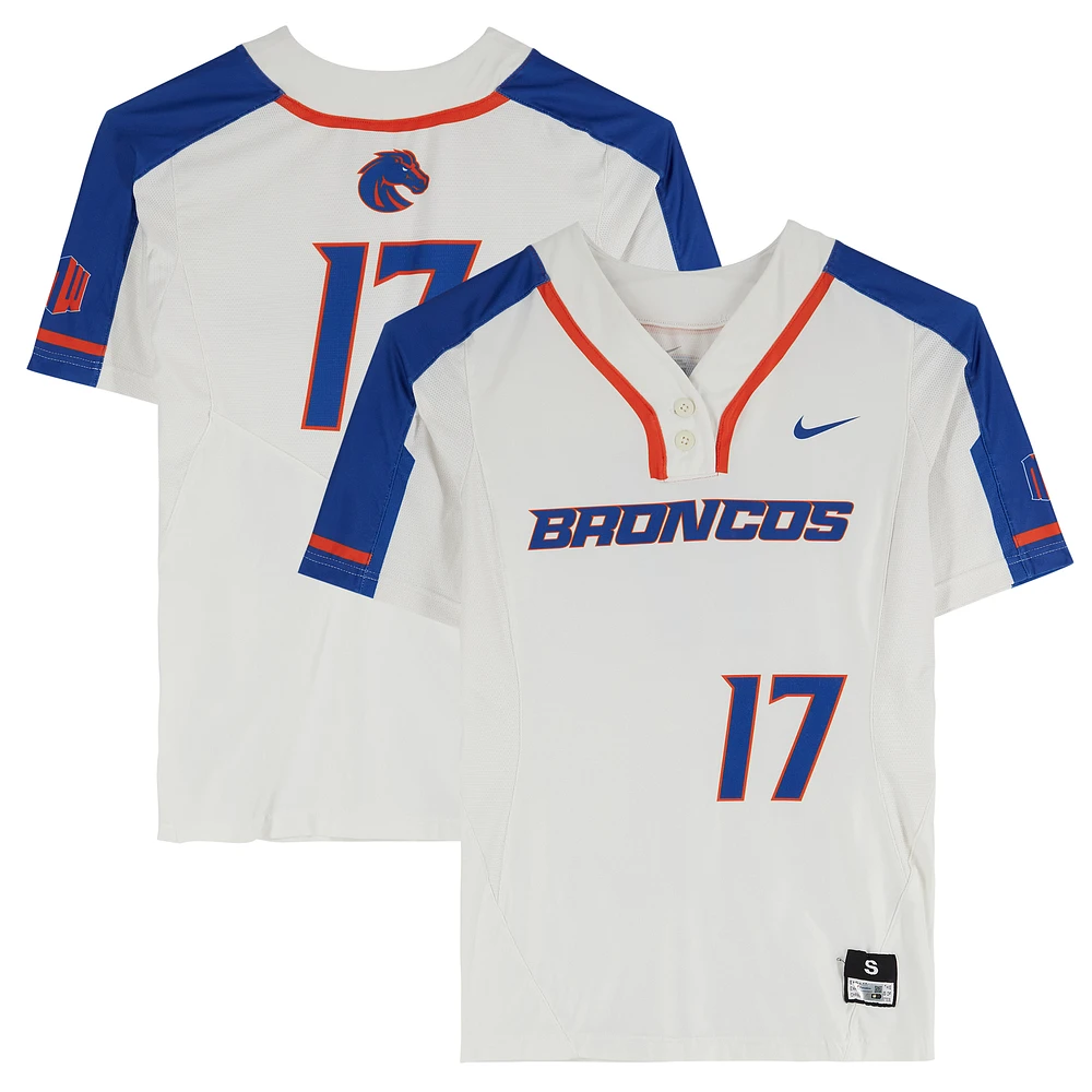 Boise State Broncos Team-Issued #17 Jersey from the Softball Program