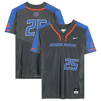 Boise State Broncos Team-Issued #25 Gray Jersey from the Softball Program