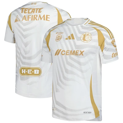 Men's adidas White Tigres UANL 2024/25 Authentic Jersey