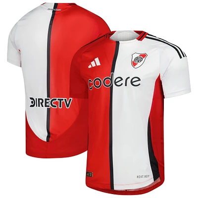 Men's adidas White/Red Club Atlético River Plate 2024/25 Third Authentic Jersey