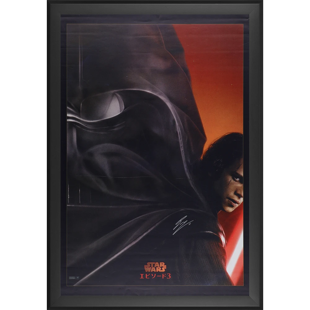 Ewan McGregor Star Wars: Episode III – Revenge of the Sith Autographed Framed 27" x 40" Japanese Movie Poster