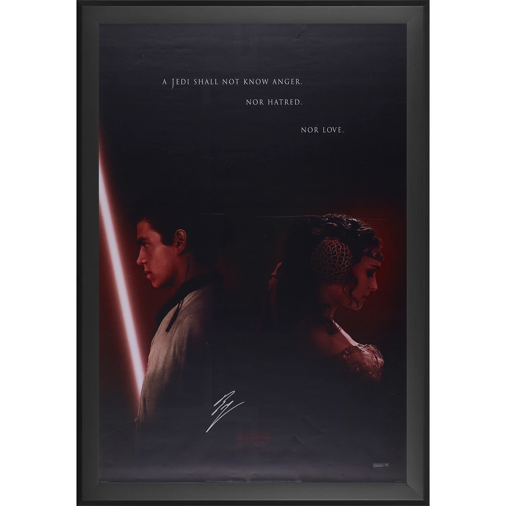Ewan McGregor Star Wars: Episode II – Attack of the Clones Autographed Framed 27" x 40" Movie Poster