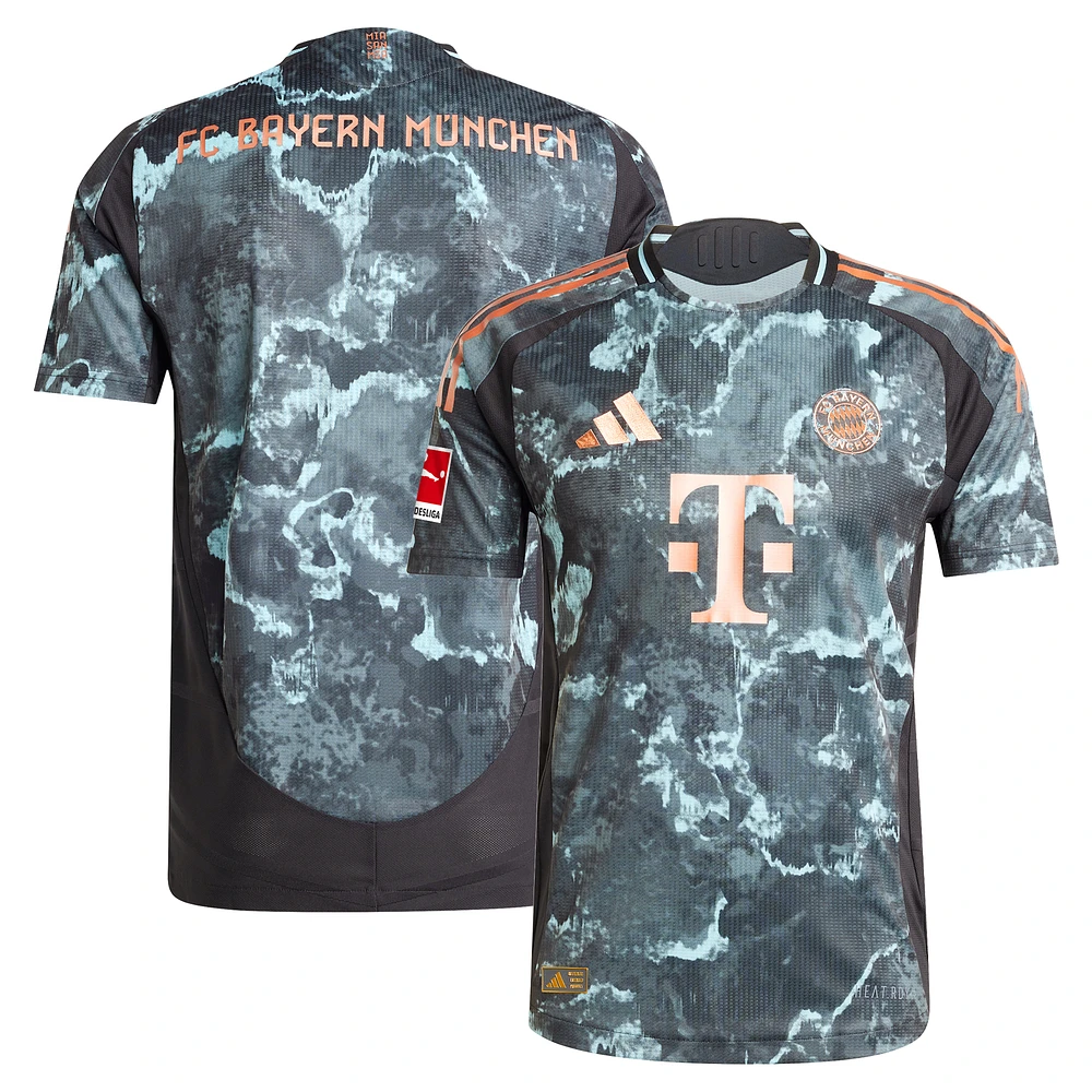 Men's adidas Black Bayern Munich 2024/25 Away Authentic Jersey