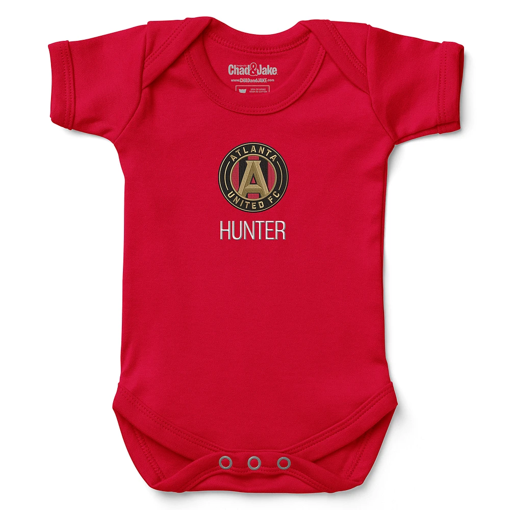 Infant Chad & Jake Atlanta United FC Logo Personalized Bodysuit