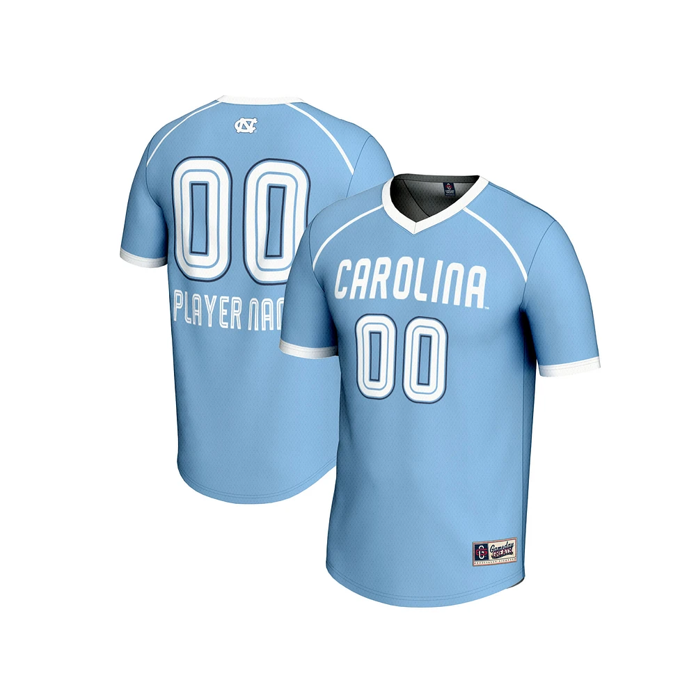 Youth GameDay Greats Carolina Blue North Tar Heels NIL Pick-A-Player Women's Lacrosse Lightweight Jersey