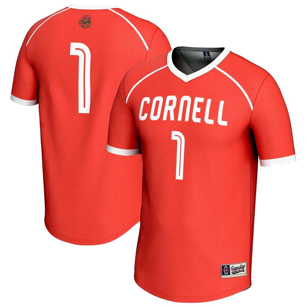 Youth GameDay Greats #1 Red Cornell Big Lightweight Women's Lacrosse Fashion Jersey