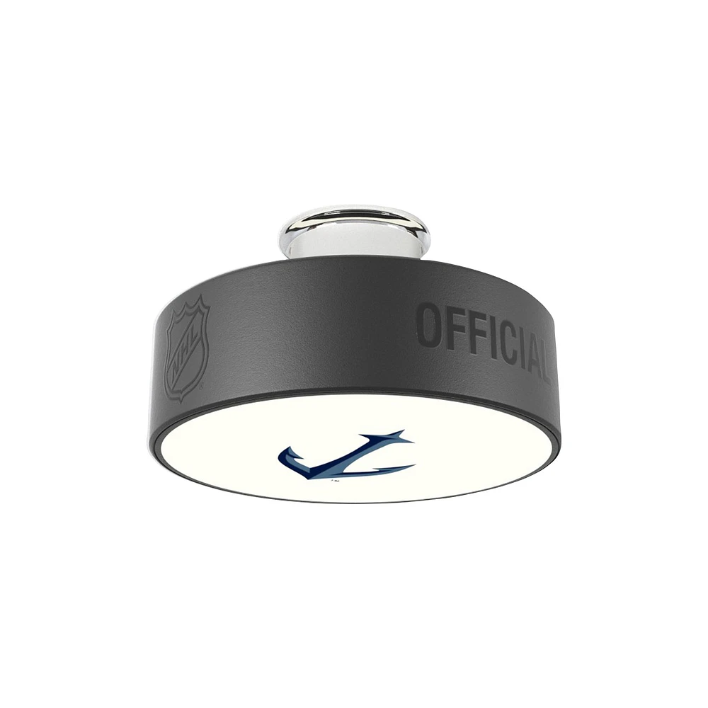 Seattle Kraken Secondary Logo Hockey Puck Light
