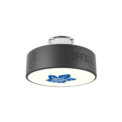 Toronto Maple Leafs Primary Logo Hockey Puck Light