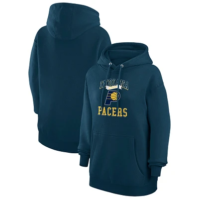Women's G-III 4Her by Carl Banks Navy Indiana Pacers Graphic Fleece Pullover Hoodie
