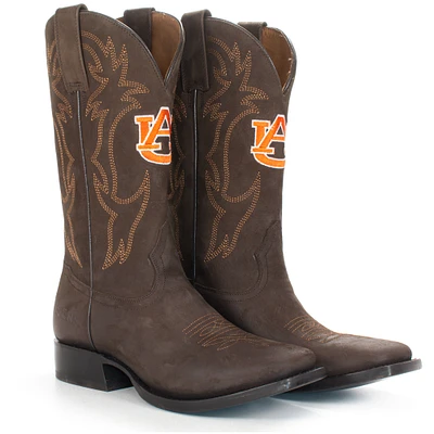 Men's Brown Auburn Tigers Western Boots