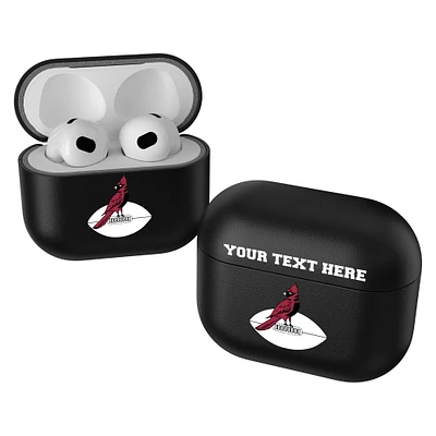 Keyscaper Black Arizona Cardinals Insignia Personalized AirPods 3rd Generation Case Cover