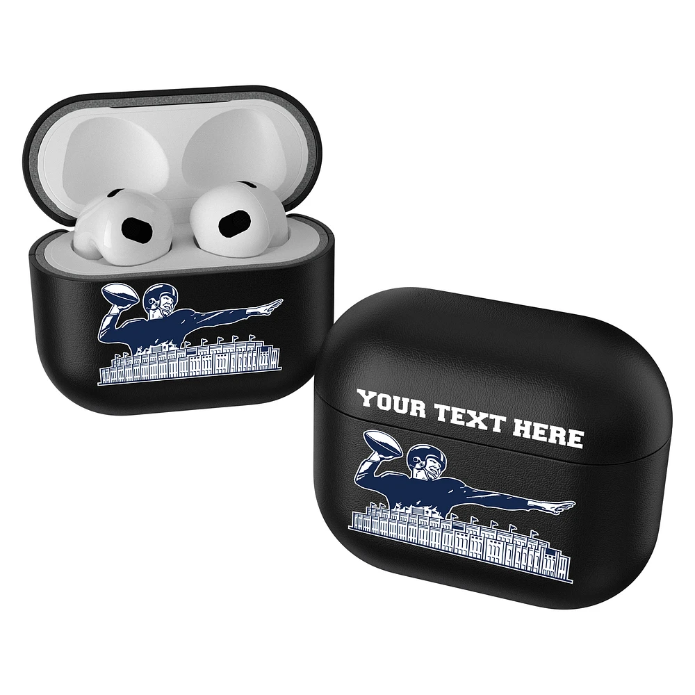 Keyscaper Black New York Giants Insignia Personalized AirPods 3rd Generation Case Cover