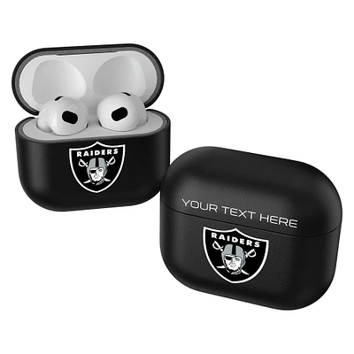Keyscaper Las Vegas Raiders Personalized Insignia 1st Gen AirPods Pro Case Cover