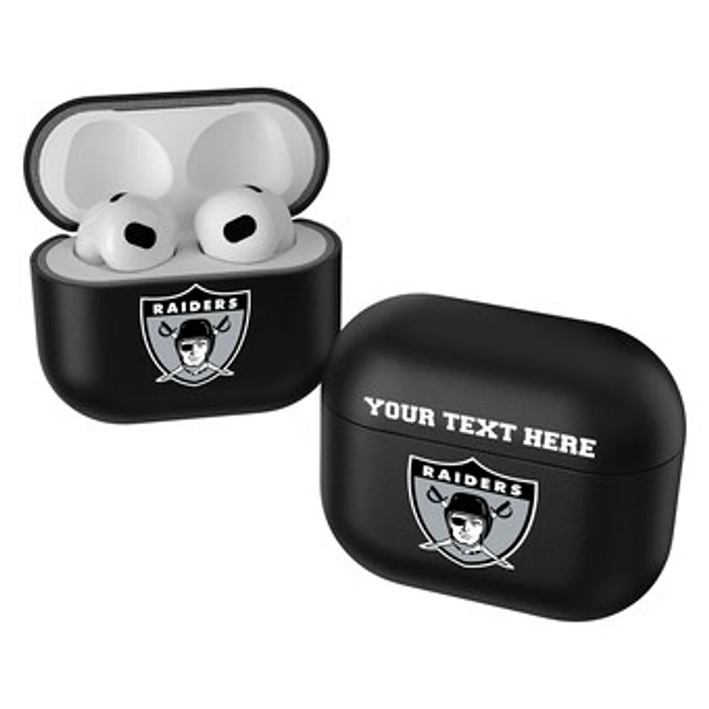 Keyscaper Oakland Raiders Personalized Insignia 1st Gen AirPods Pro Case Cover