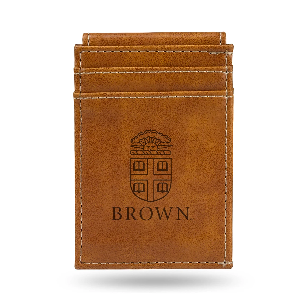 Brown Brown Bears Front Pocket Wallet